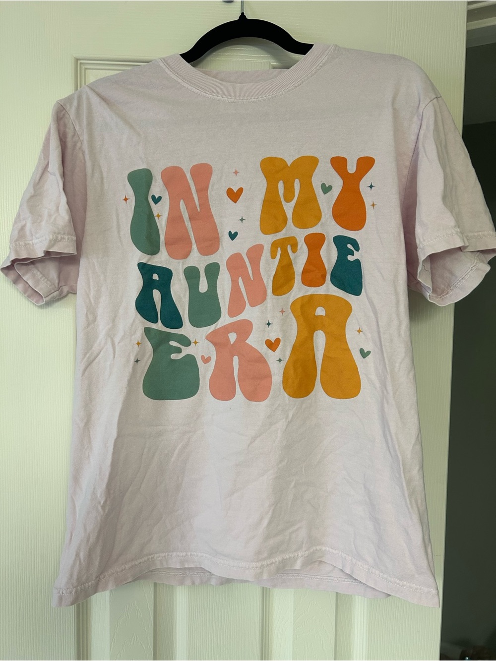 Comfort Colors 'In My Auntie Era' Graphic Tee - Light Pink